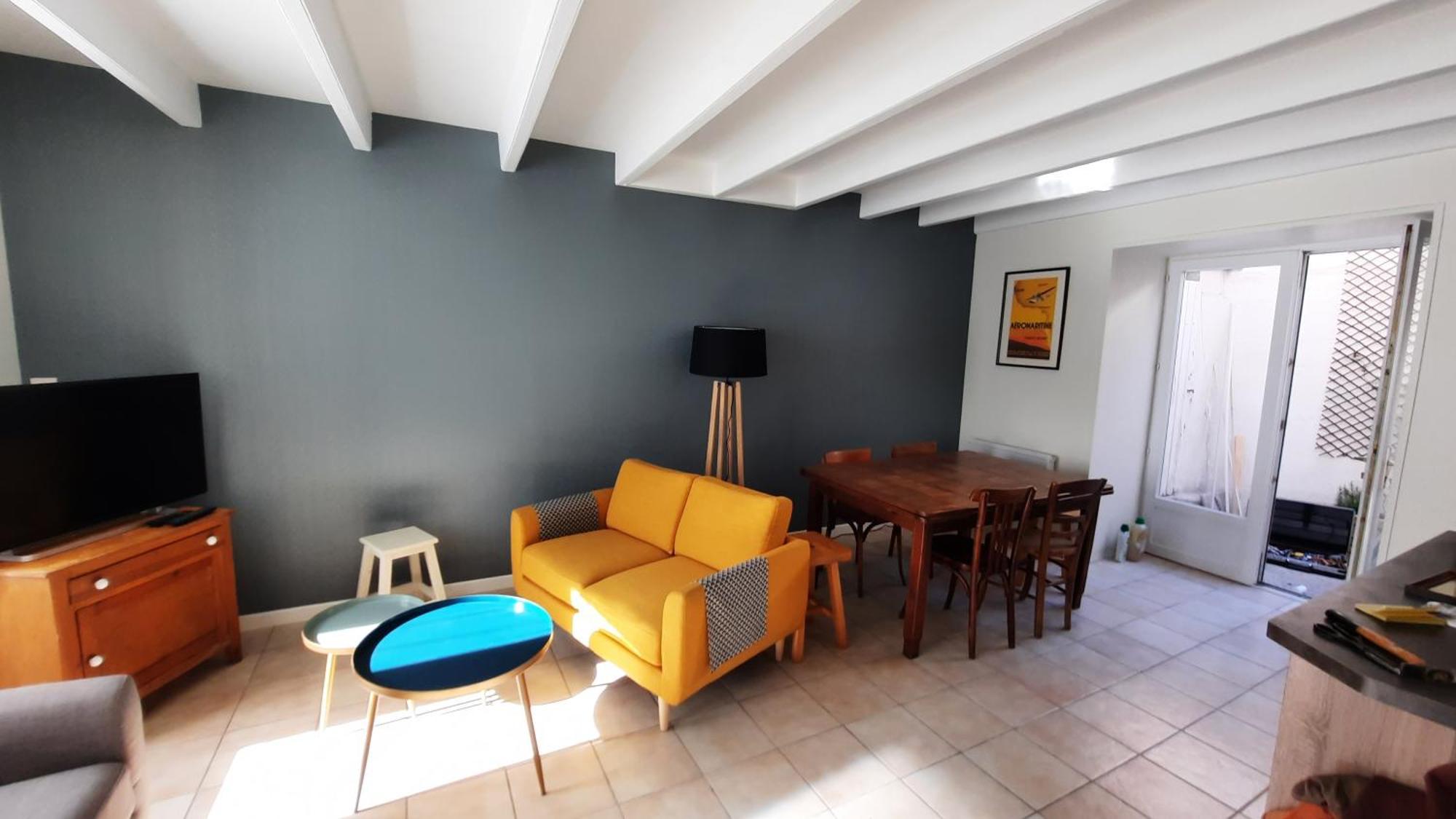 Maison De Pecheur Renovee Avec Cour Proche Du Port Ле-Сабль-д’Олон Экстерьер фото
